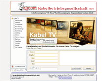 Tablet Screenshot of burgenland-tv.de